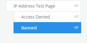 Banned Page